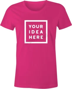 Custom Printed T-Shirt for Men & Women | Personalized with Your Logo/Design | Glow Mall