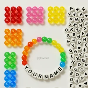 Customized Name Bracelet for Men & Girls – Personalised Jewelry by Glow Mall – Indian Handmade Gift