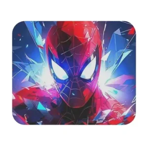Glow Mall Spider-Man Geometric Art Mousepad | Superhero Design
