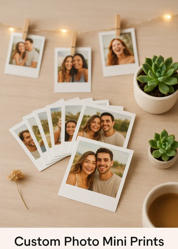 Custom Retro Style Photo Prints Online Personalized Mini Vintage Prints