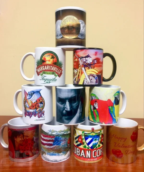Glow Mall Customised Photo Printed Coffee Mug Cup – Personalised Ceramic Mug with Your Design, Text, Logo & Photos - Image 3