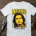 Zubeen Garg T-Shirt – Buy Legend’s Never Die Assamese Singer Printed T-Shirt Online | Glow Mall