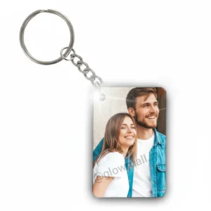 Custom metal key chain with image print for car, bike, home – Glow Mall