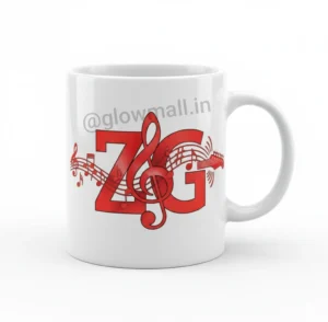 ZG Zubeen Garg Tribute Mug – Premium White Ceramic, 11Oz, Sublimation Print | Glow Mall