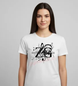 ZG Zubeen Garg Tribute T-shirt – 160 GSM Polyester | White, Yellow, Pink | Glow Mall