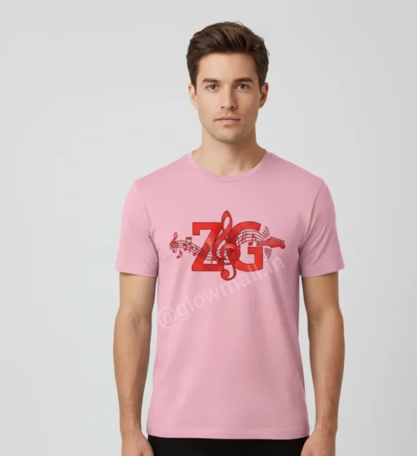 Glow Mall ZG tribute collection, durable sublimation printed T-shirts.