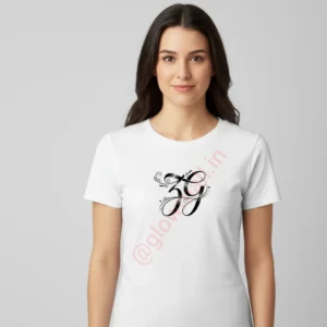 Zubeen Garg tribute T-shirt, Assamese monogram design, unisex, Glow Mall.