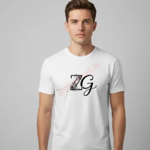 Zubeen Garg T-shirt – Fan Made Tribute Design White Sublimation Polyester Tee by Glow Mall
