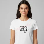 Zubeen Garg T-shirt – ZG Fan Made Tribute White Polyester Unisex T-Shirt by Glow Mall | Sublimation Print | Washable & Durable